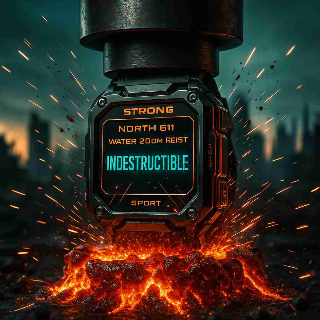 СОМРRА1 LLЕVА2 El Reloj Inteligente Indestructible + 2Correas magneticas+Audifono