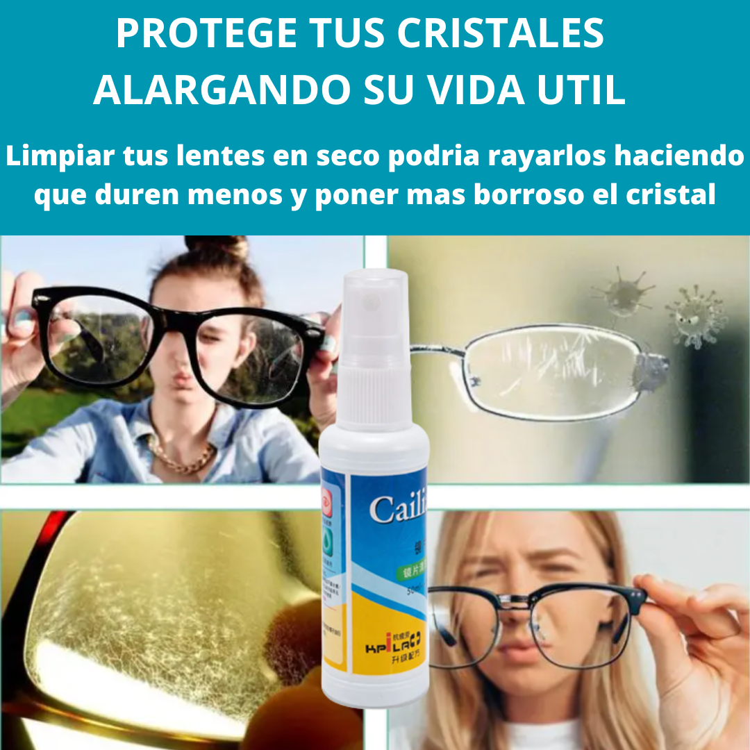 Clean Protector Antirayaduras Antiempañante + Paño de Microfibra