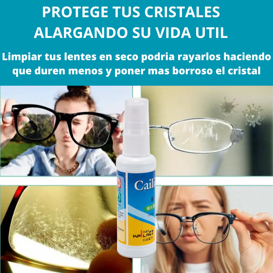 Clean Protector Antirayaduras Antiempañante + Paño de Microfibra