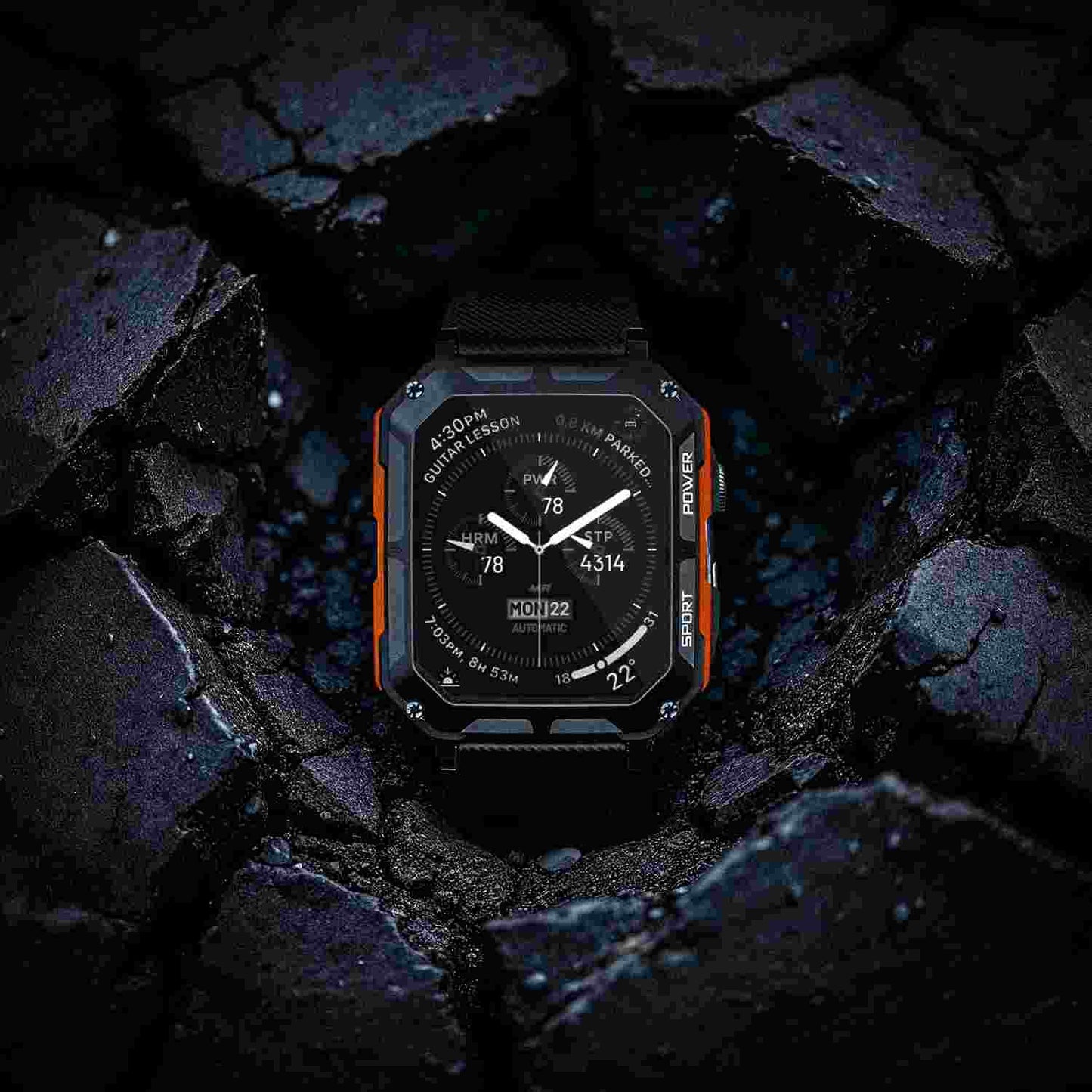 СОМРRА1 LLЕVА2 El Reloj Inteligente Indestructible + 2Correas magneticas+Audifono