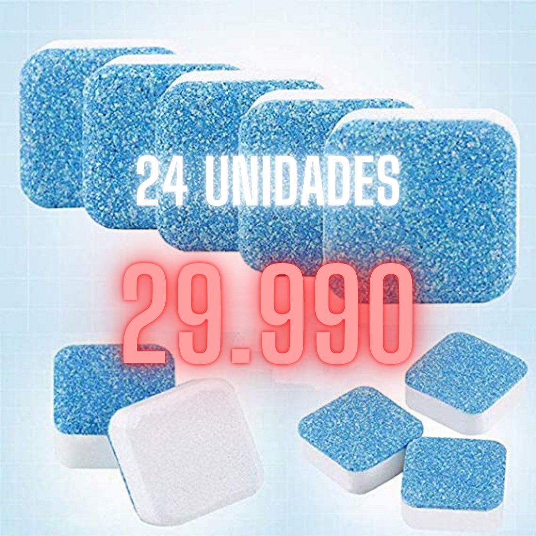 Renueva tu Lavadora y Baño Oxigen Wash ™ (Packs24pastillas)