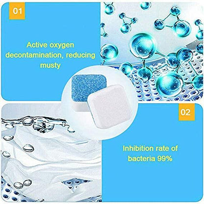 Renueva tu Lavadora y Baño Oxigen Wash ™ (Packs24pastillas)