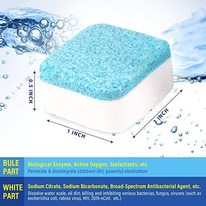 Renueva tu Lavadora y Baño Oxigen Wash ™ (Packs24pastillas)