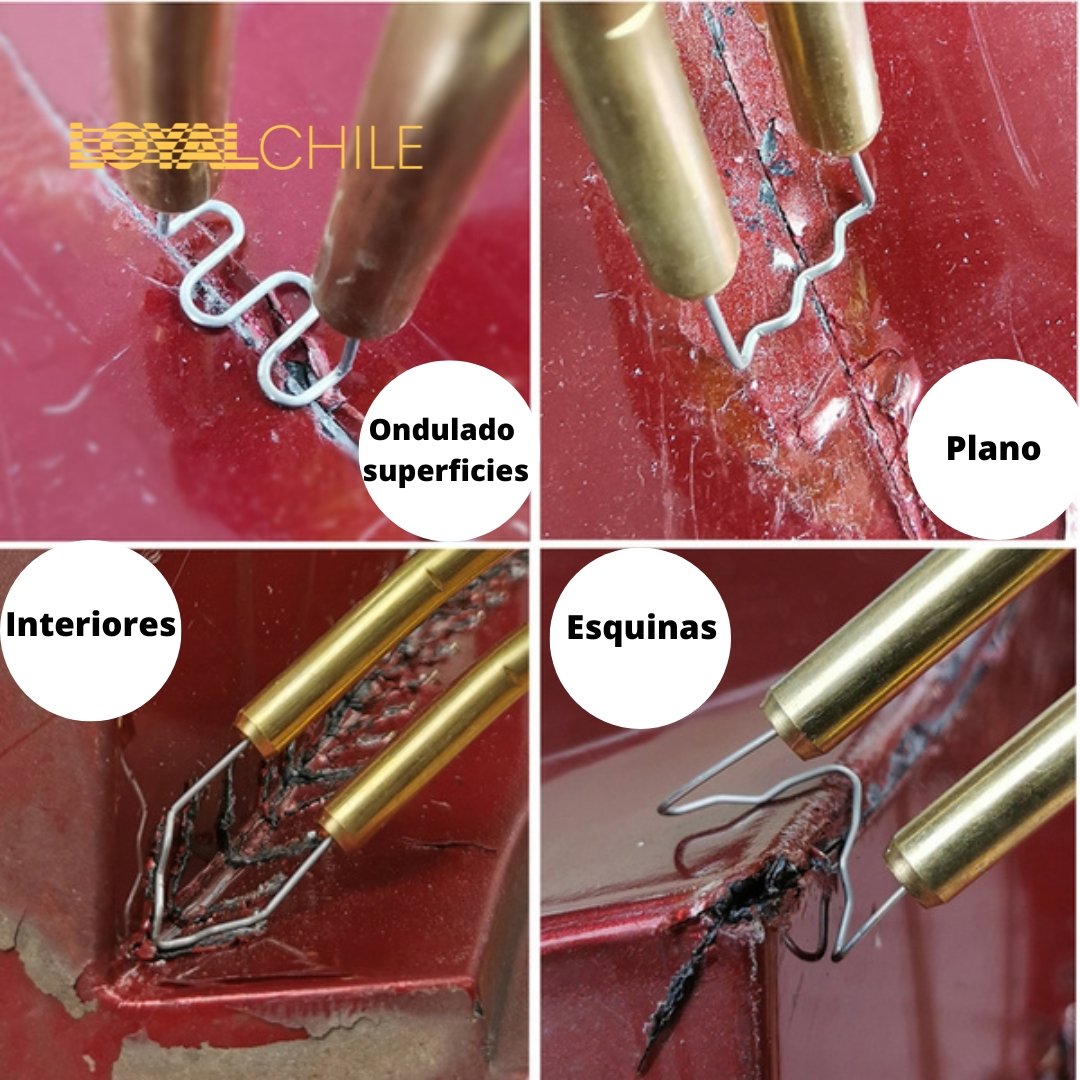 Welding Car® Kit de Reparación de Parachoques + Alicate Gratis+Grapas de Regalo